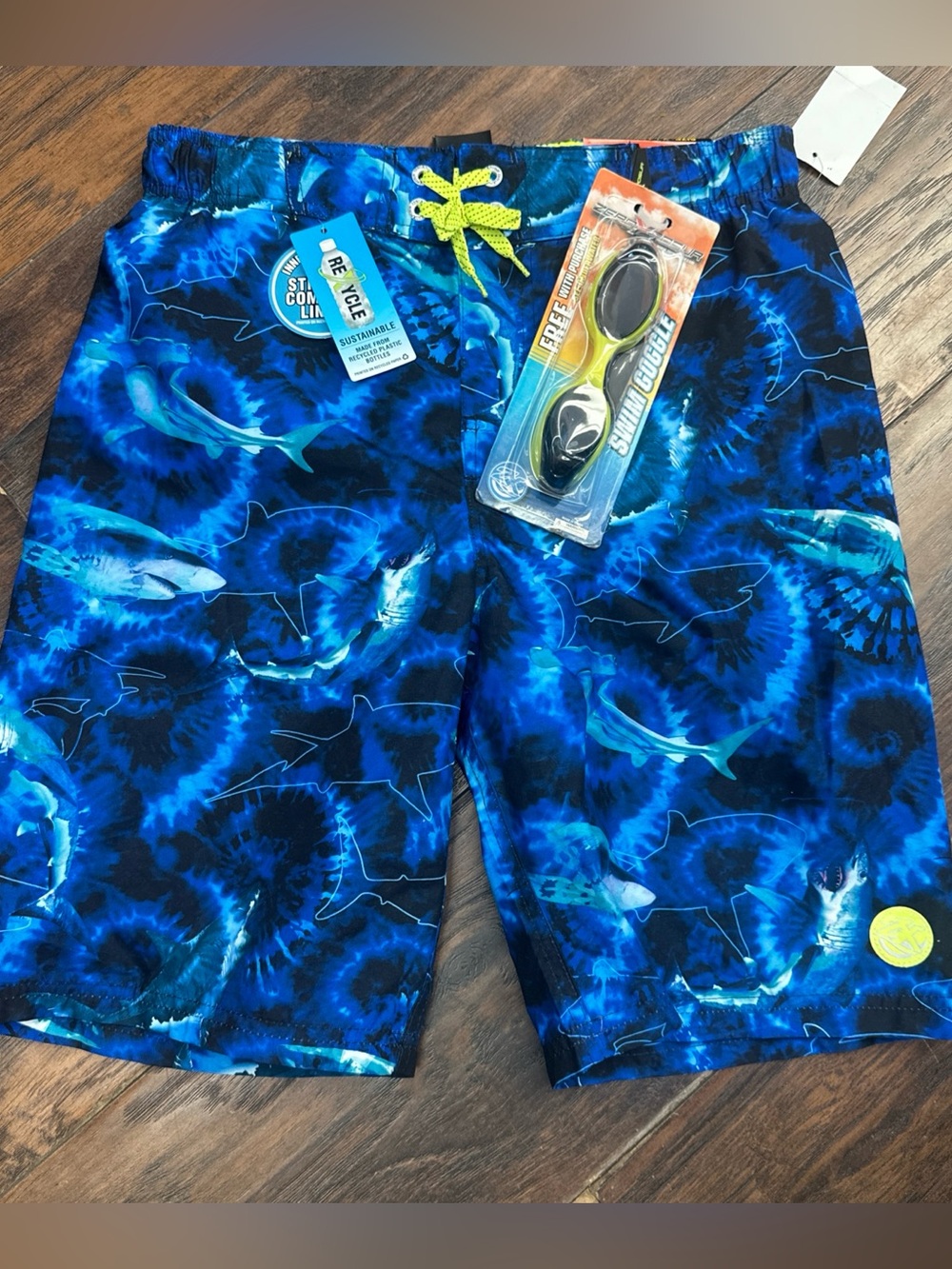 ZeroXposur Boys Size XL 18/20 NEW w Tags Swim Trunks with Liner & Pull <<<424>>>